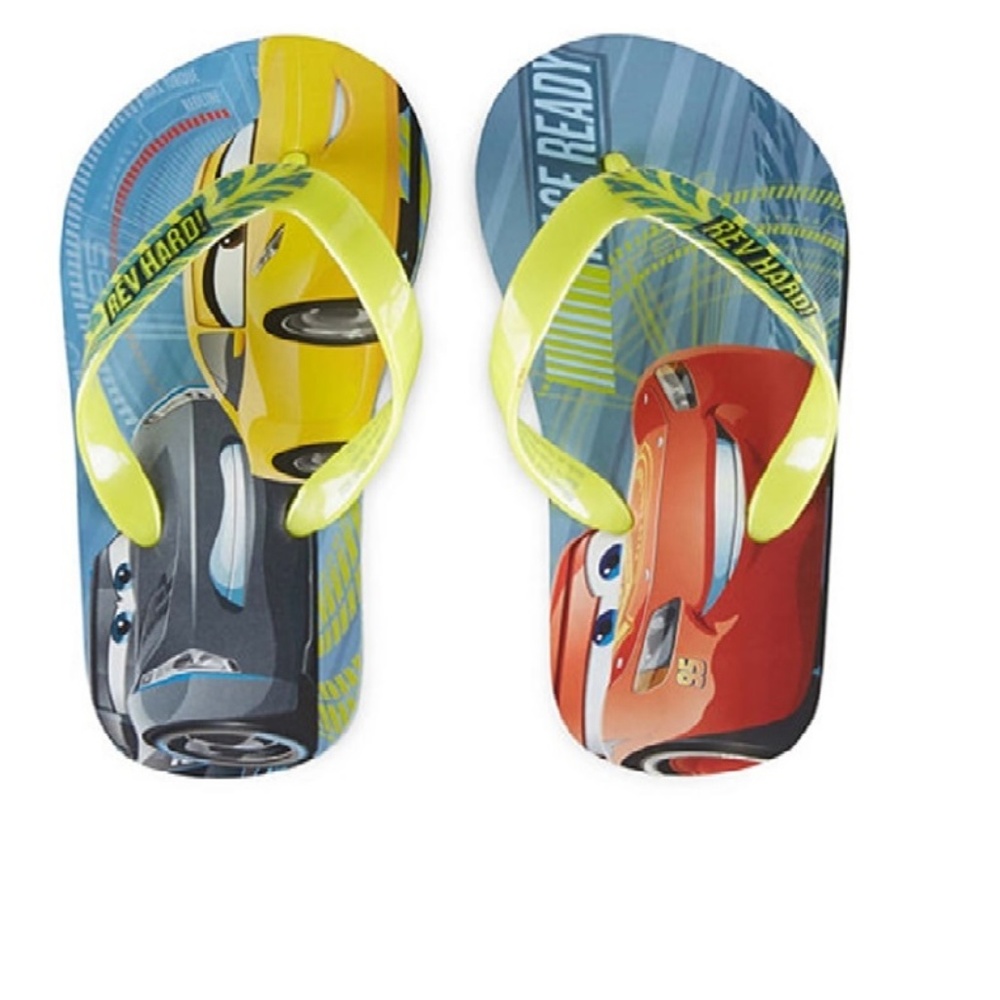 Disney Pixar Cars 3 Toddler Thong Flip Flop Sandal